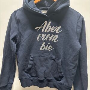 3/24$ Abercrombie Kids Navy Blue Hoodie size 13/14